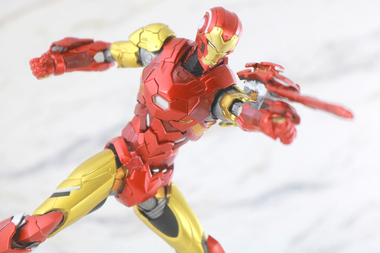S.H.フィギュアーツ　アイアンマン（テック・オン・アベンジャーズ）　レビュー　アクション