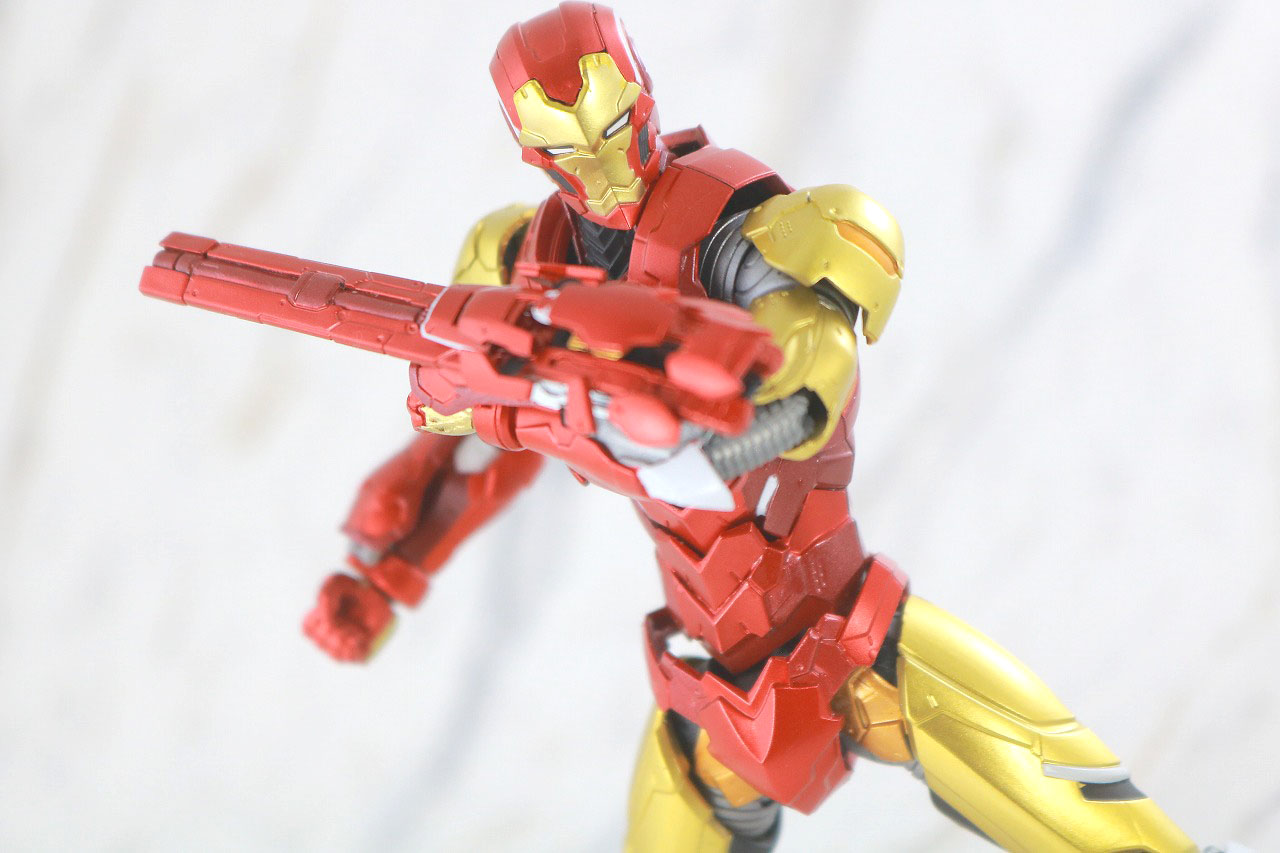 S.H.フィギュアーツ　アイアンマン（テック・オン・アベンジャーズ）　レビュー　アクション