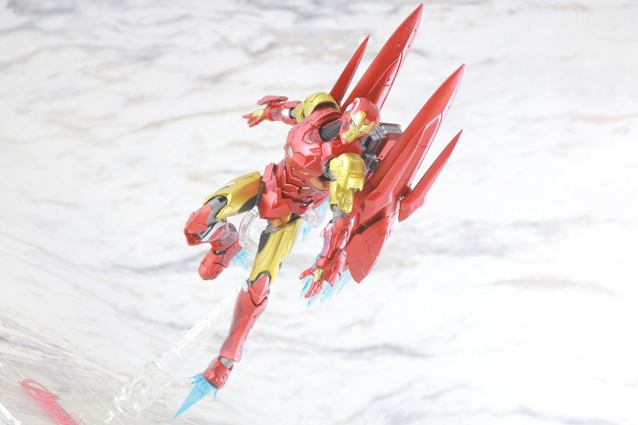 S.H.フィギュアーツ　アイアンマン（テック・オン・アベンジャーズ）　レビュー　アクション