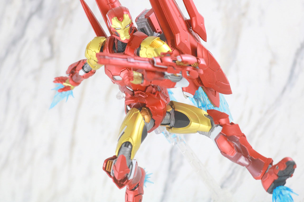 S.H.フィギュアーツ　アイアンマン（テック・オン・アベンジャーズ）　レビュー　アクション