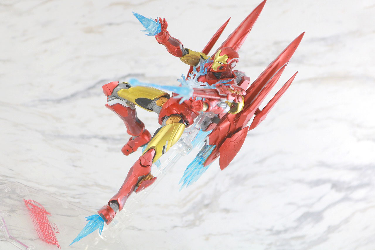 S.H.フィギュアーツ　アイアンマン（テック・オン・アベンジャーズ）　レビュー　アクション