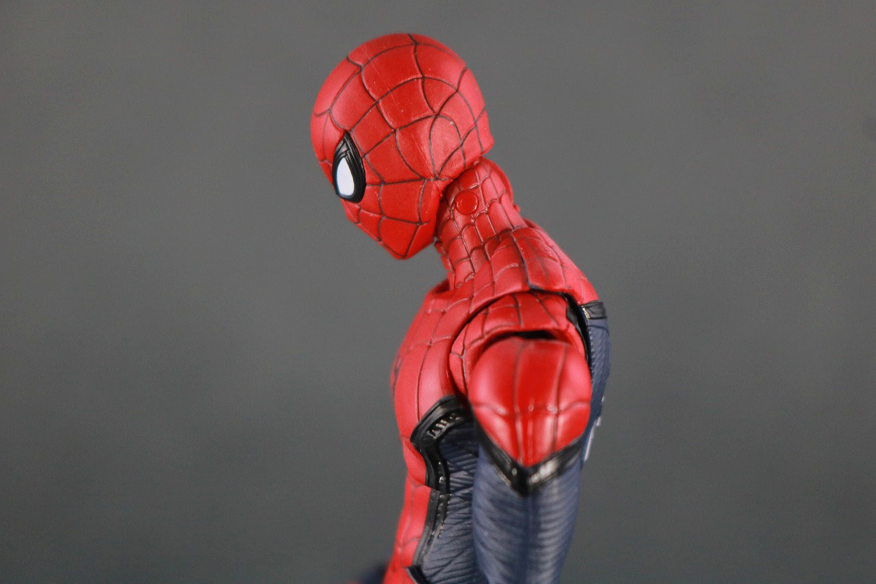 S.H.フィギュアーツ　スパイダーマン アップグレードスーツ（ノー・ウェイ・ホーム）　可動範囲