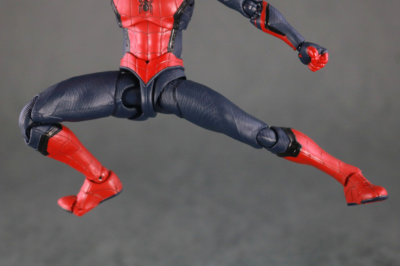 S.H.フィギュアーツ　スパイダーマン アップグレードスーツ（ノー・ウェイ・ホーム）　可動範囲