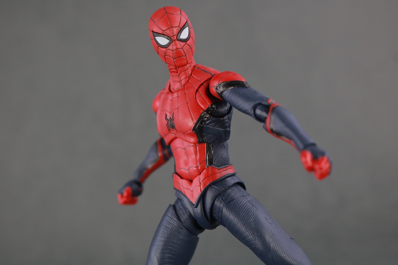 S.H.フィギュアーツ　スパイダーマン アップグレードスーツ（ノー・ウェイ・ホーム）　アクション