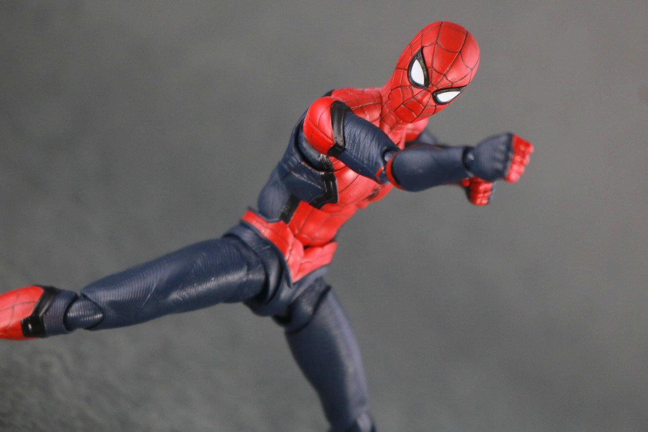 S.H.フィギュアーツ　スパイダーマン アップグレードスーツ（ノー・ウェイ・ホーム）　アクション