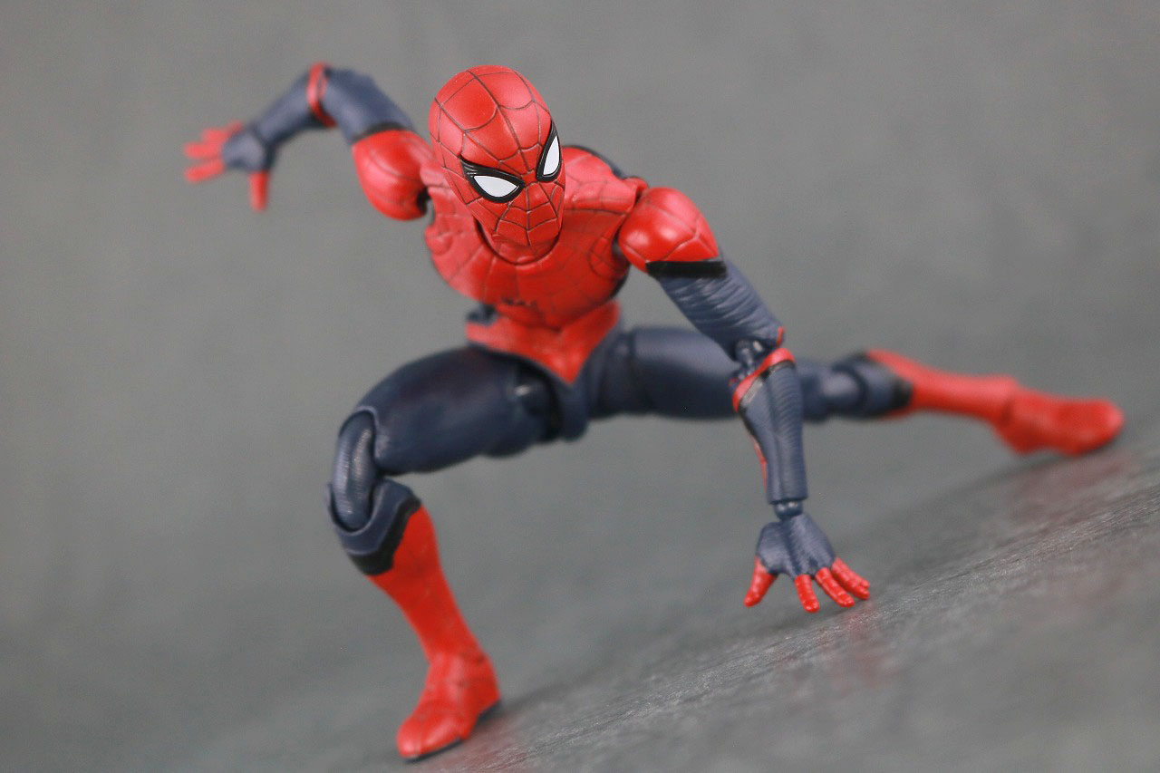 S.H.フィギュアーツ　スパイダーマン アップグレードスーツ（ノー・ウェイ・ホーム）　アクション