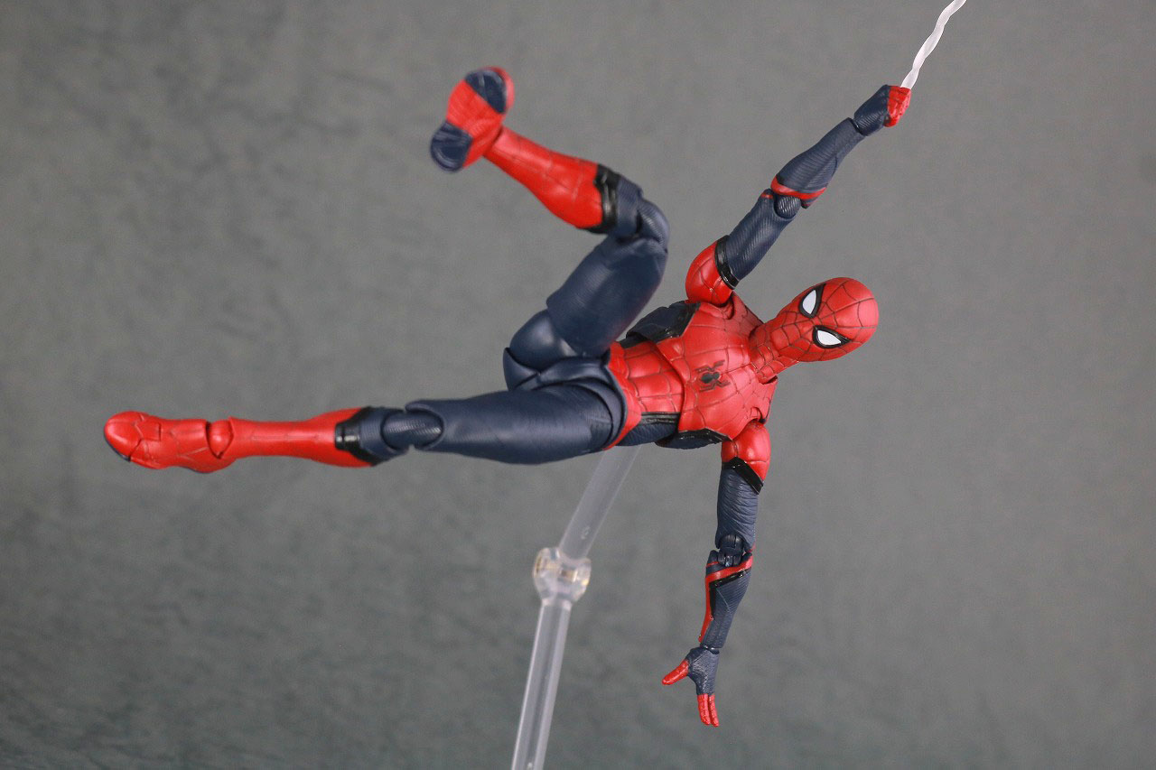 S.H.フィギュアーツ　スパイダーマン アップグレードスーツ（ノー・ウェイ・ホーム）　アクション