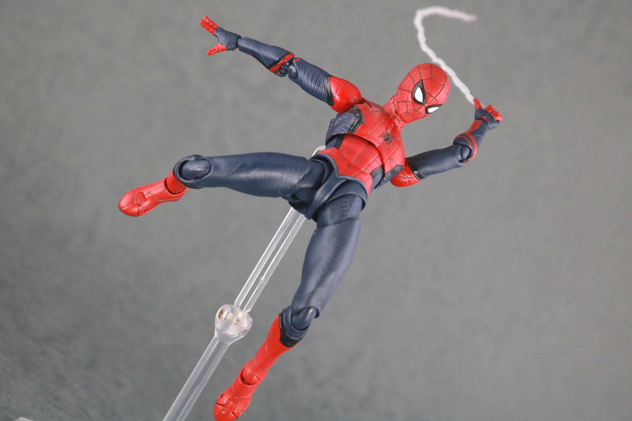 S.H.フィギュアーツ　スパイダーマン アップグレードスーツ（ノー・ウェイ・ホーム）　アクション