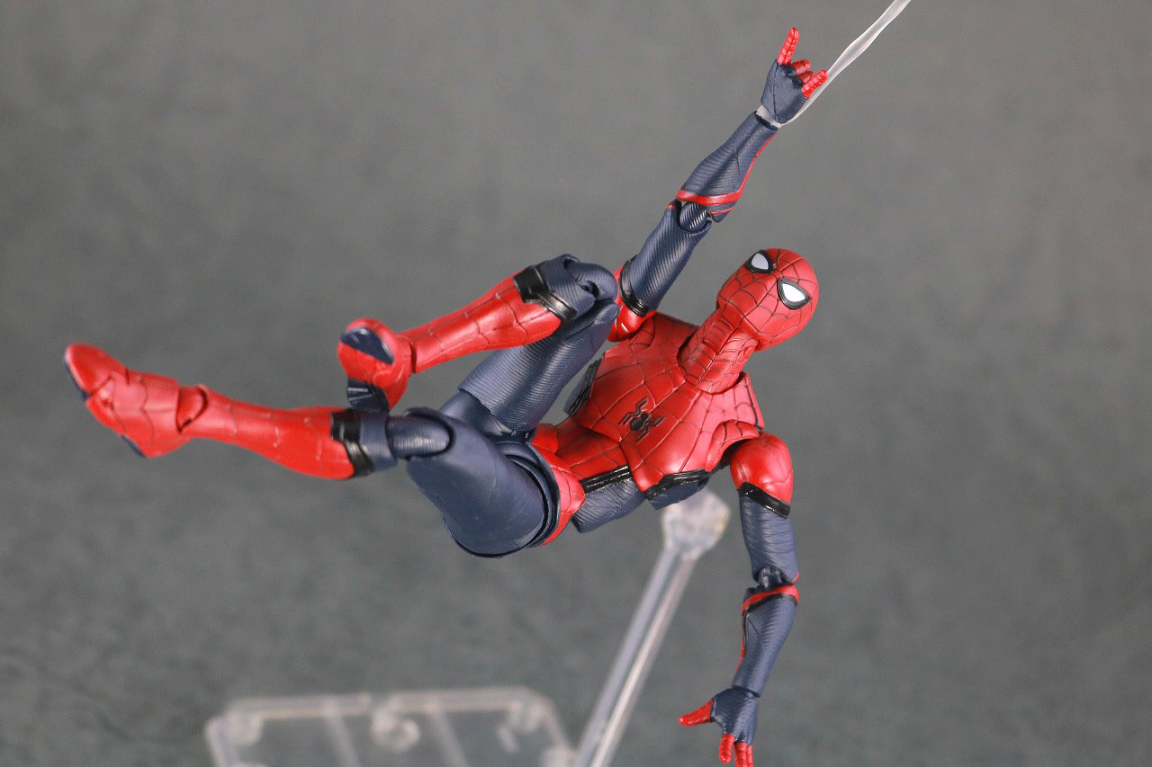 S.H.フィギュアーツ　スパイダーマン アップグレードスーツ（ノー・ウェイ・ホーム）　アクション