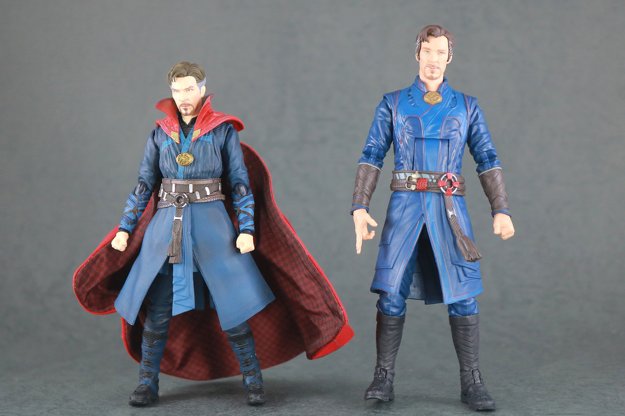 マーベルレジェンド　ドクターストレンジ（マルチバース・オブ・マッドネス）　レビュー　本体　フィギュアーツ　比較