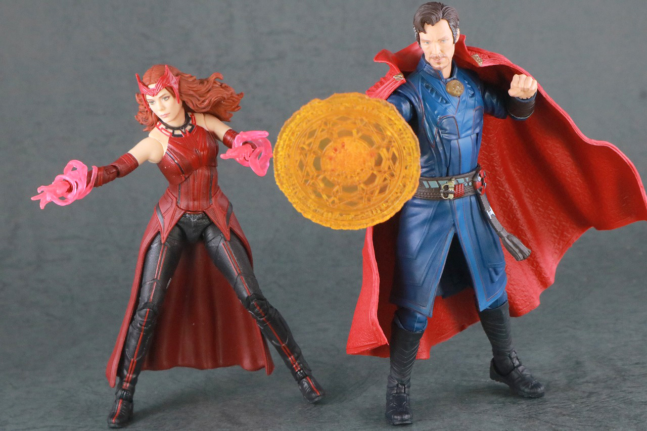 マーベルレジェンド　ドクターストレンジ（マルチバース・オブ・マッドネス）　レビュー　アクション　スカーレット・ウィッチ