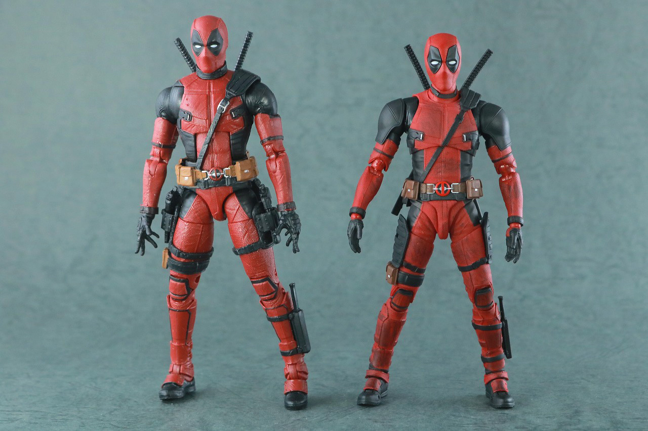 S.H.フィギュアーツ　デッドプール　レビュー　本体　マーベルレジェンド　比較