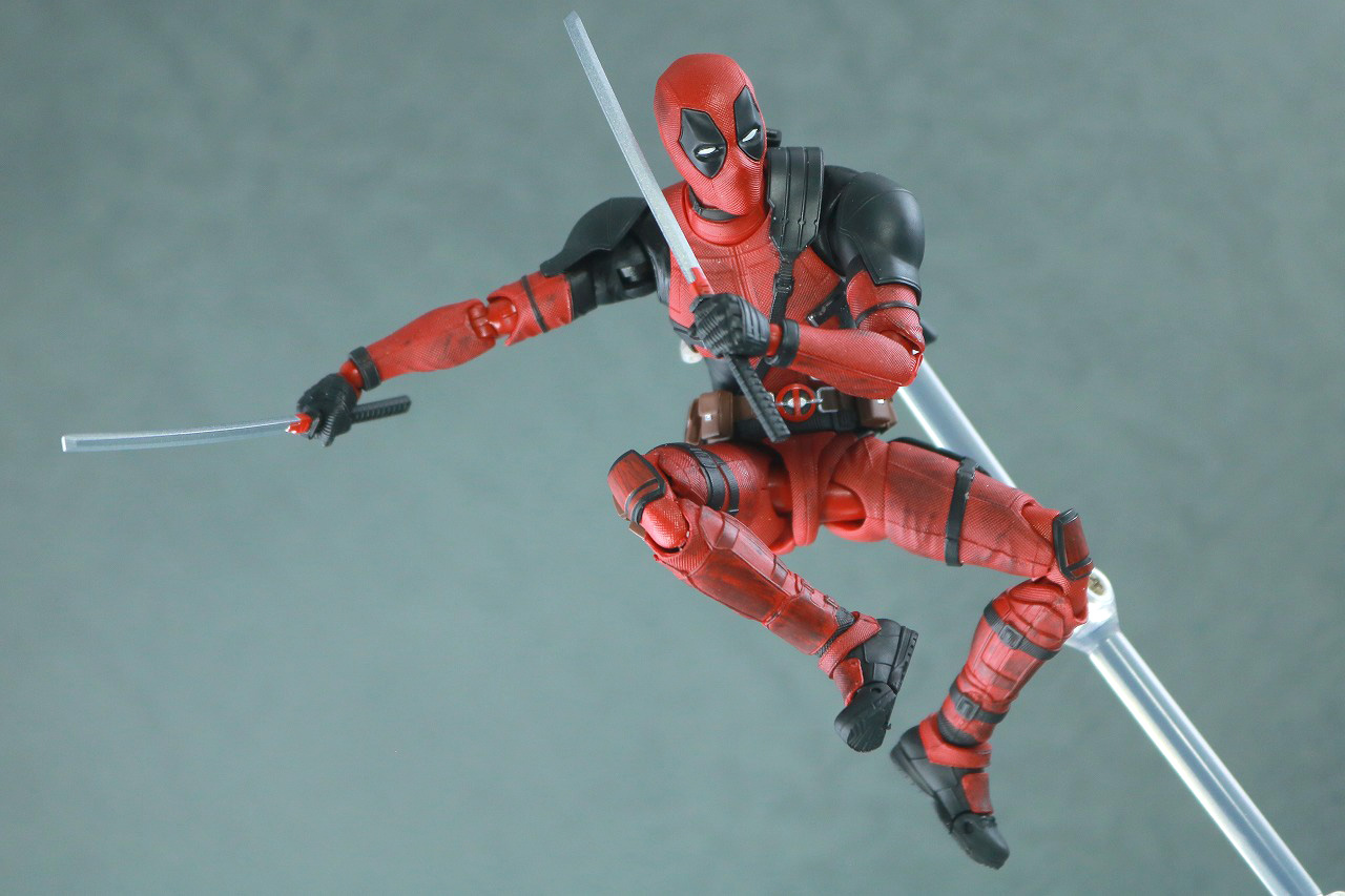 S.H.フィギュアーツ　デッドプール　レビュー　アクション