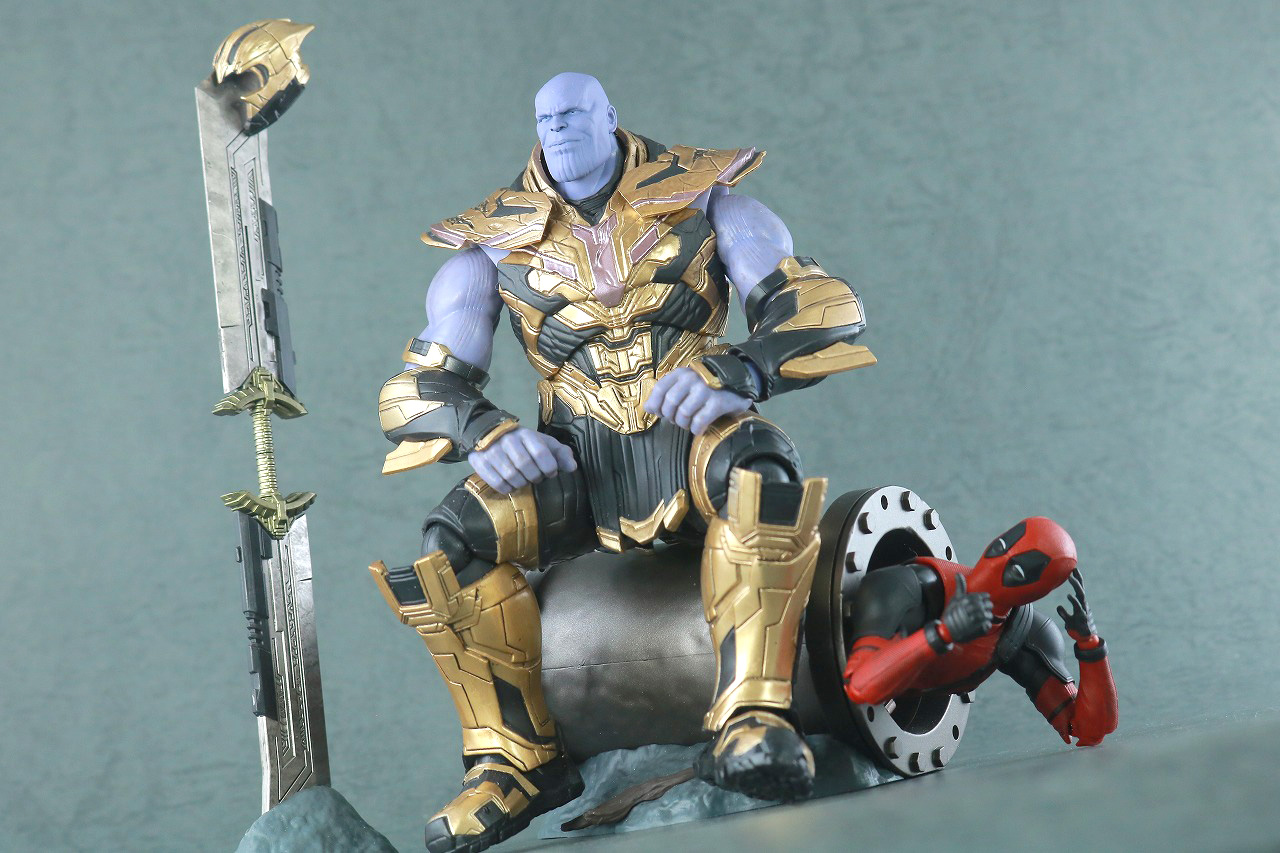 S.H.フィギュアーツ　デッドプール　レビュー　アクション　サノス