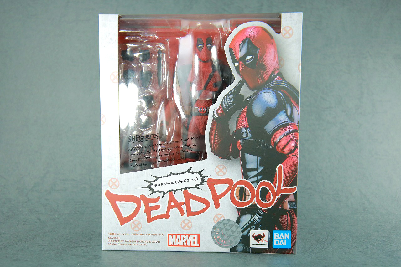 S.H.フィギュアーツ　デッドプール　レビュー　パッケージ
