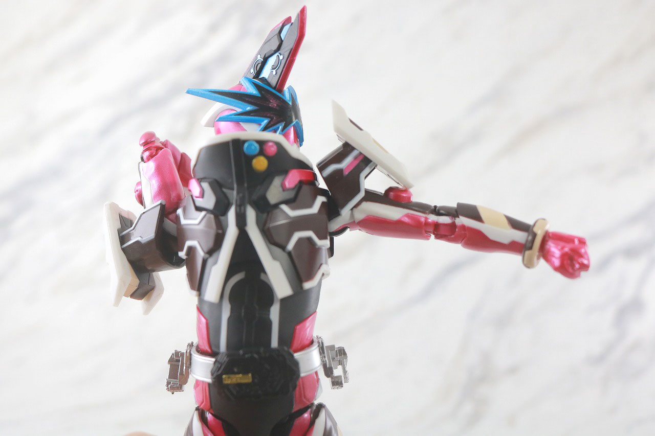 S.H.フィギュアーツ　仮面ライダーバルキリー　ジャスティスサーバル　レビュー　可動範囲