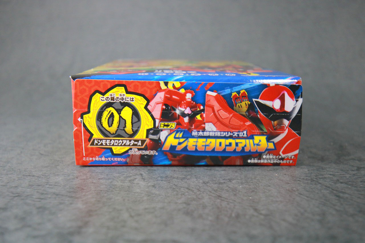 ミニプラ　ドンモモタロウアルター　レビュー　パッケージ