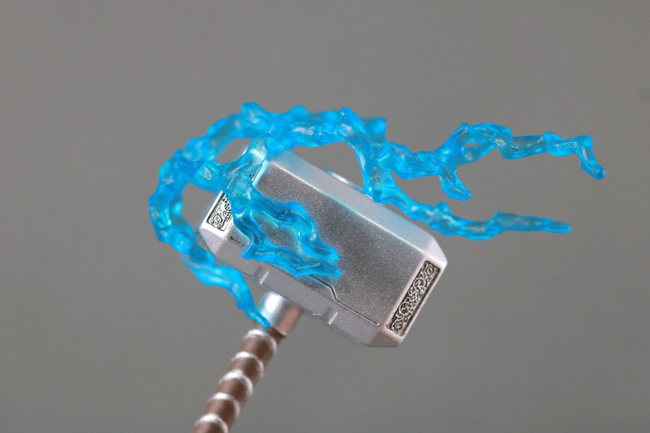 MAFEX　マフェックス　キャプテンアメリカ　アベンジャーズ　エンドゲーム　レビュー　付属品　ムジョルニア　エフェクトパーツ