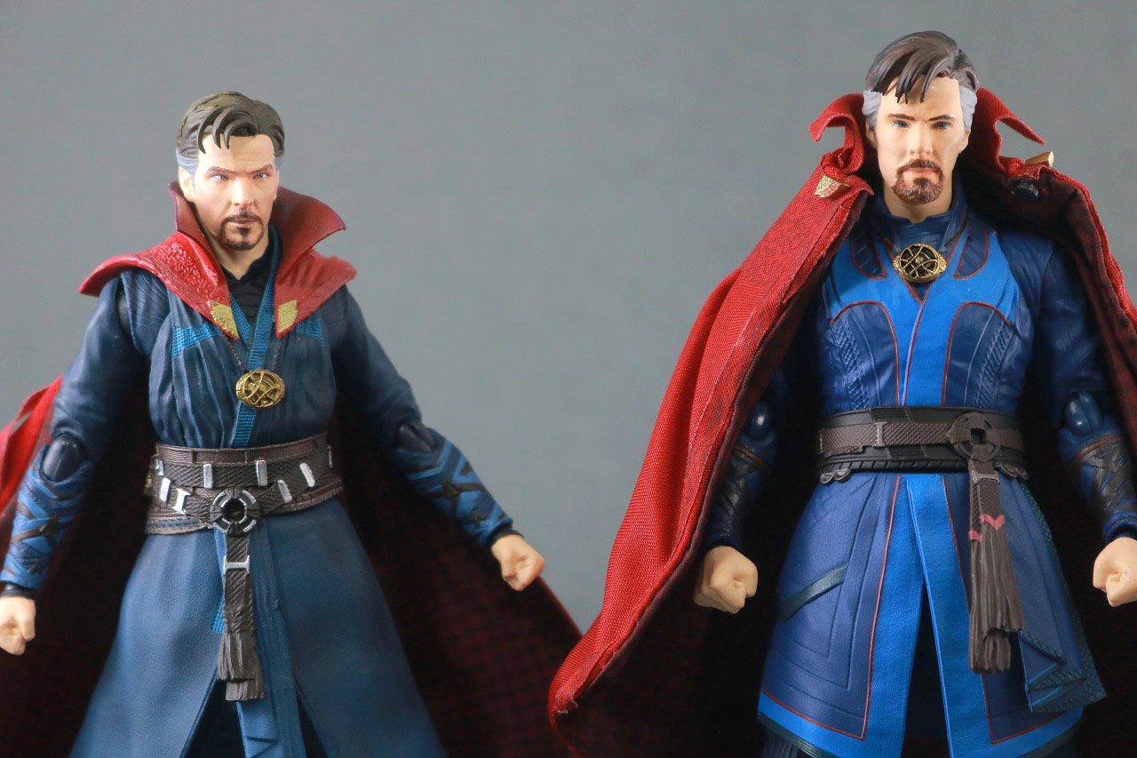 S.H.フィギュアーツ　ドクターストレンジ　マルチバース・オブ・マッドネス　レビュー　本体　BATTLE ON TITAN　比較