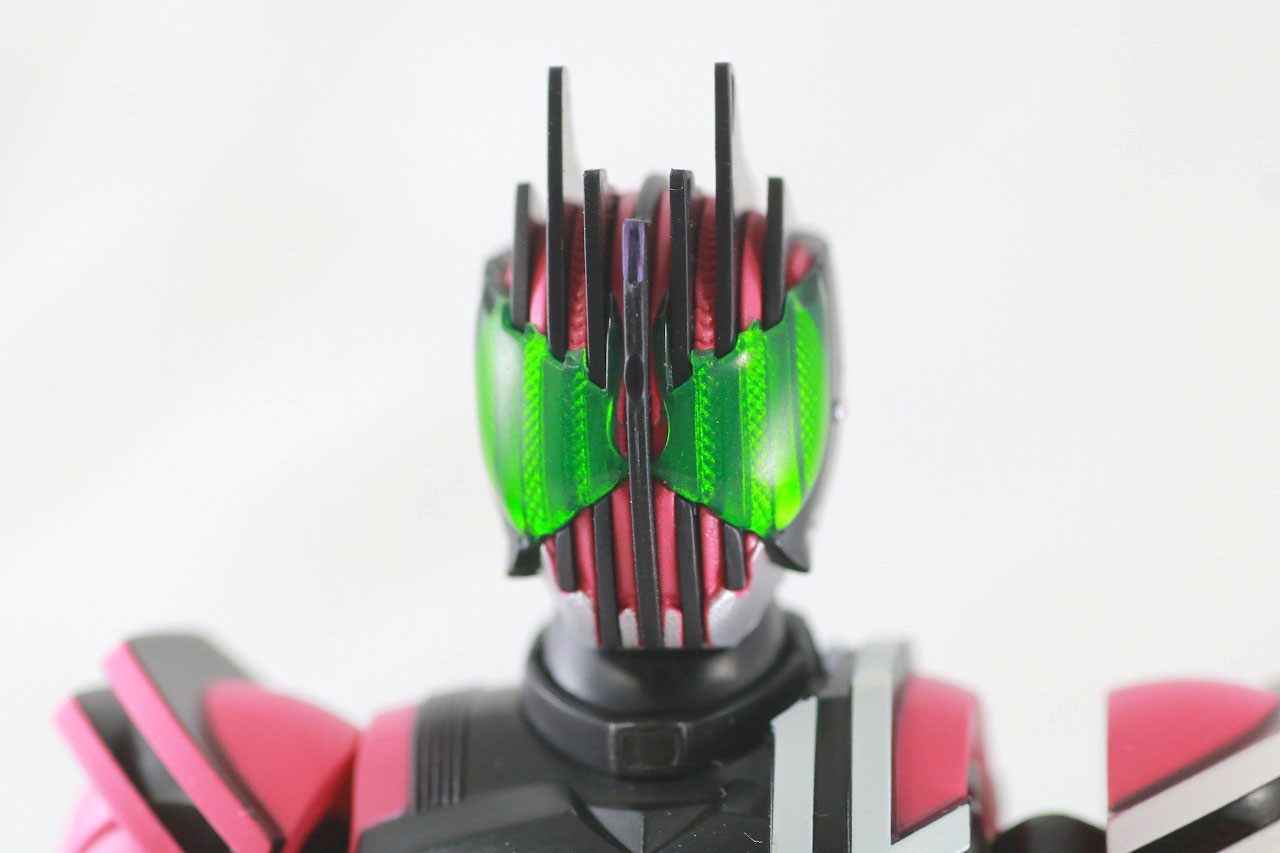 S.H.フィギュアーツ　仮面ライダーディケイド　真骨彫製法　50th Anniversary Ver.　レビュー　付属品　激情態ヘッド