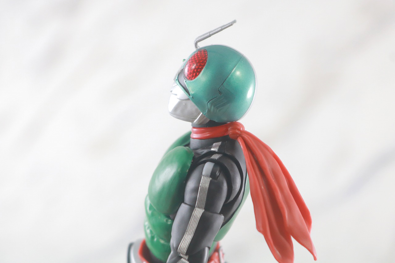 S.H.フィギュアーツ 仮面ライダー新2号 真骨彫製法 50th Anniversary Ver. レビュー 可動範囲