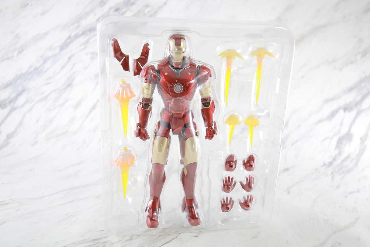 S.H.フィギュアーツ　アイアンマン　マーク3　STANDARD EDITION　レビュー　パッケージ