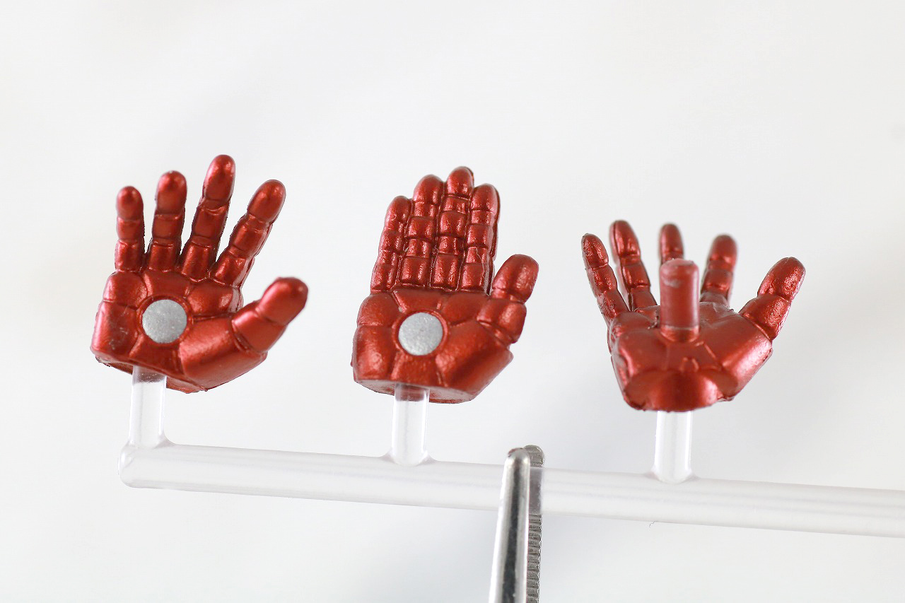 S.H.フィギュアーツ　アイアンマン　マーク3　STANDARD EDITION　レビュー　付属品　手首