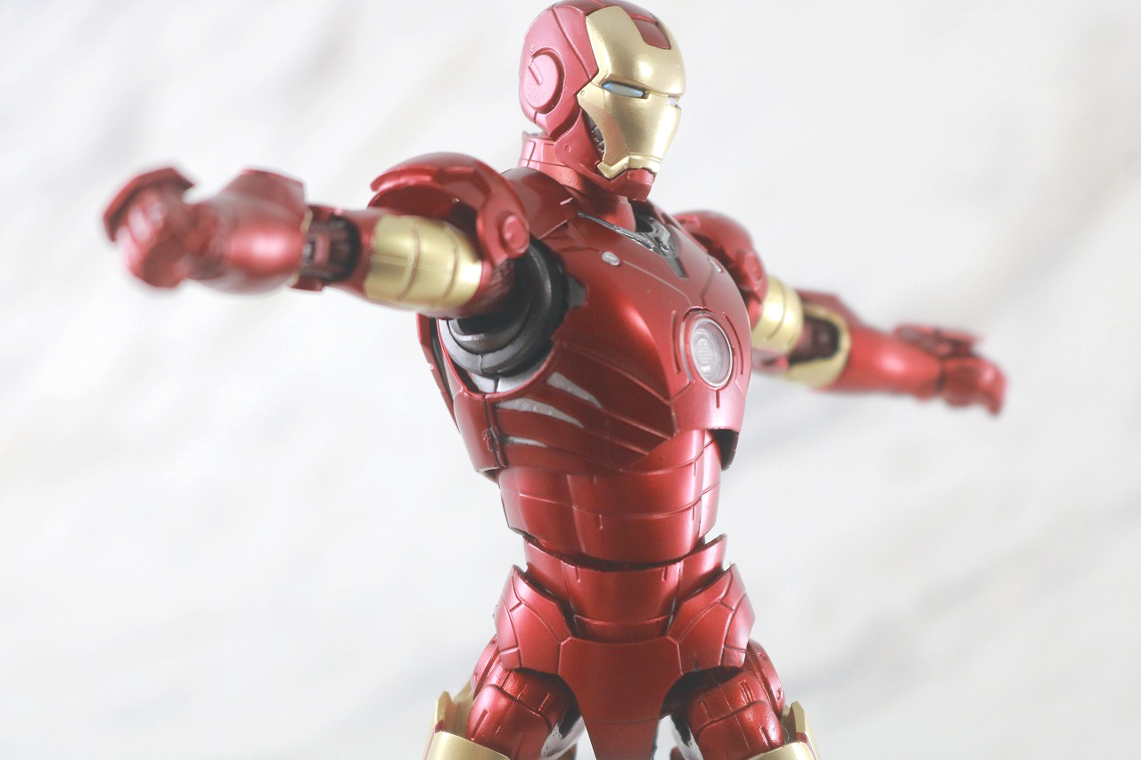 S.H.フィギュアーツ　アイアンマン　マーク3　STANDARD EDITION　レビュー　可動範囲