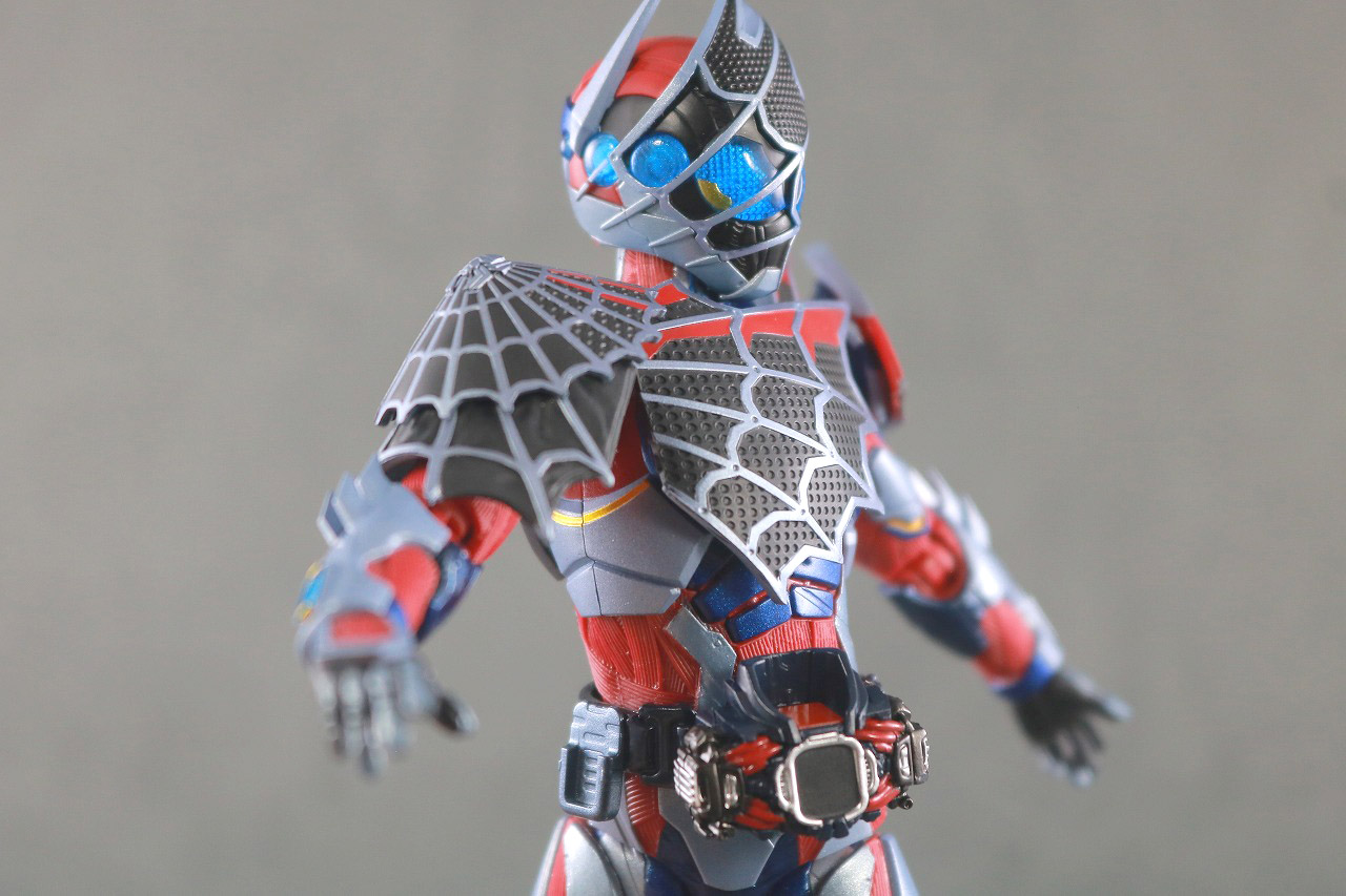 S.H.フィギュアーツ　仮面ライダーデモンズ　スパイダーゲノム　レビュー　可動範囲