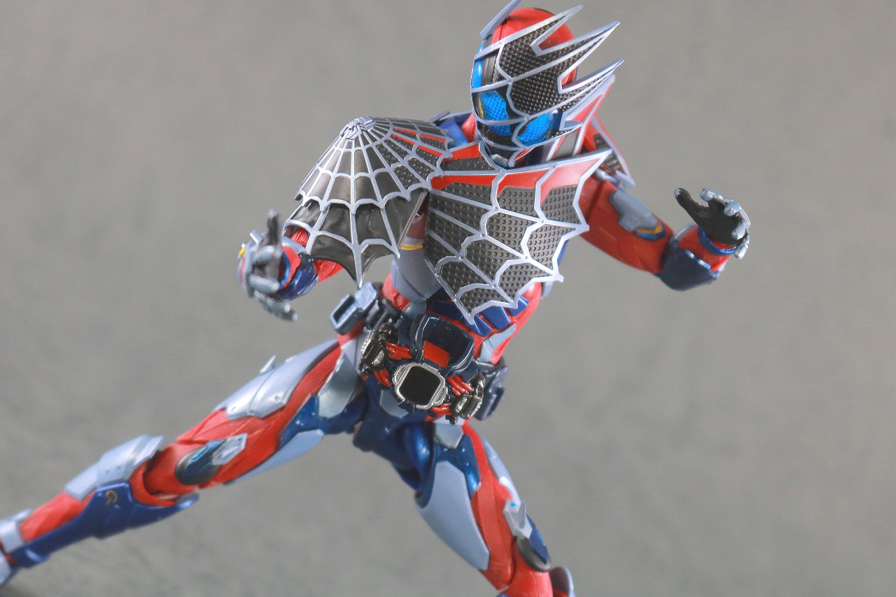 S.H.フィギュアーツ　仮面ライダーデモンズ　スパイダーゲノム　レビュー　アクション