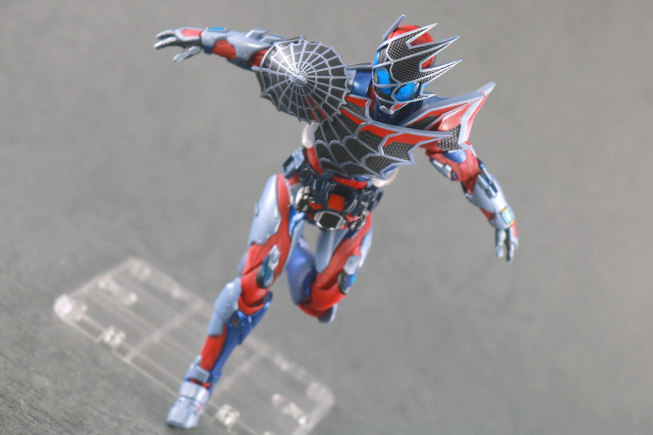 S.H.フィギュアーツ　仮面ライダーデモンズ　スパイダーゲノム　レビュー　アクション