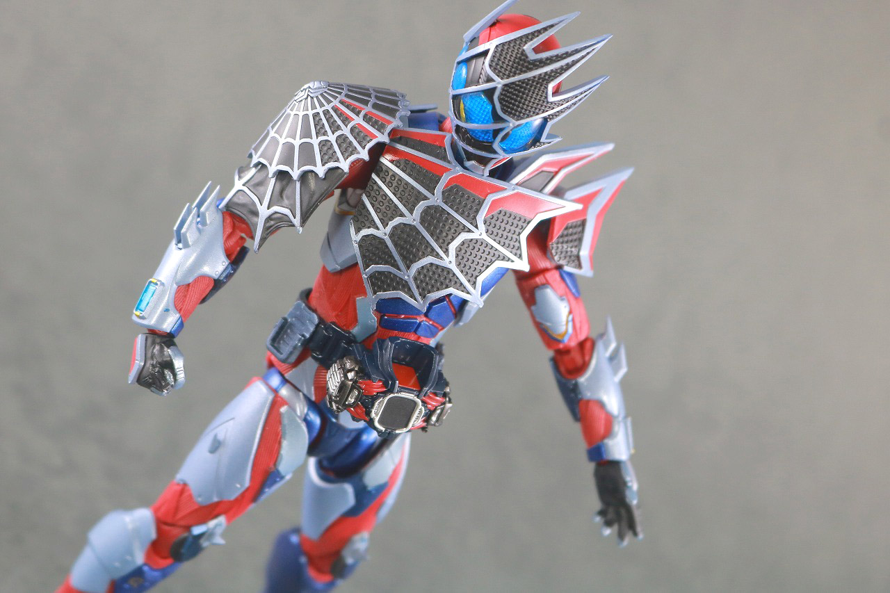 S.H.フィギュアーツ　仮面ライダーデモンズ　スパイダーゲノム　レビュー　アクション