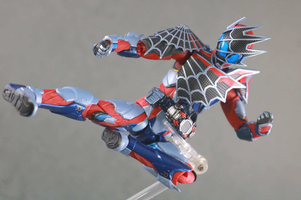 S.H.フィギュアーツ　仮面ライダーデモンズ　スパイダーゲノム　レビュー　アクション