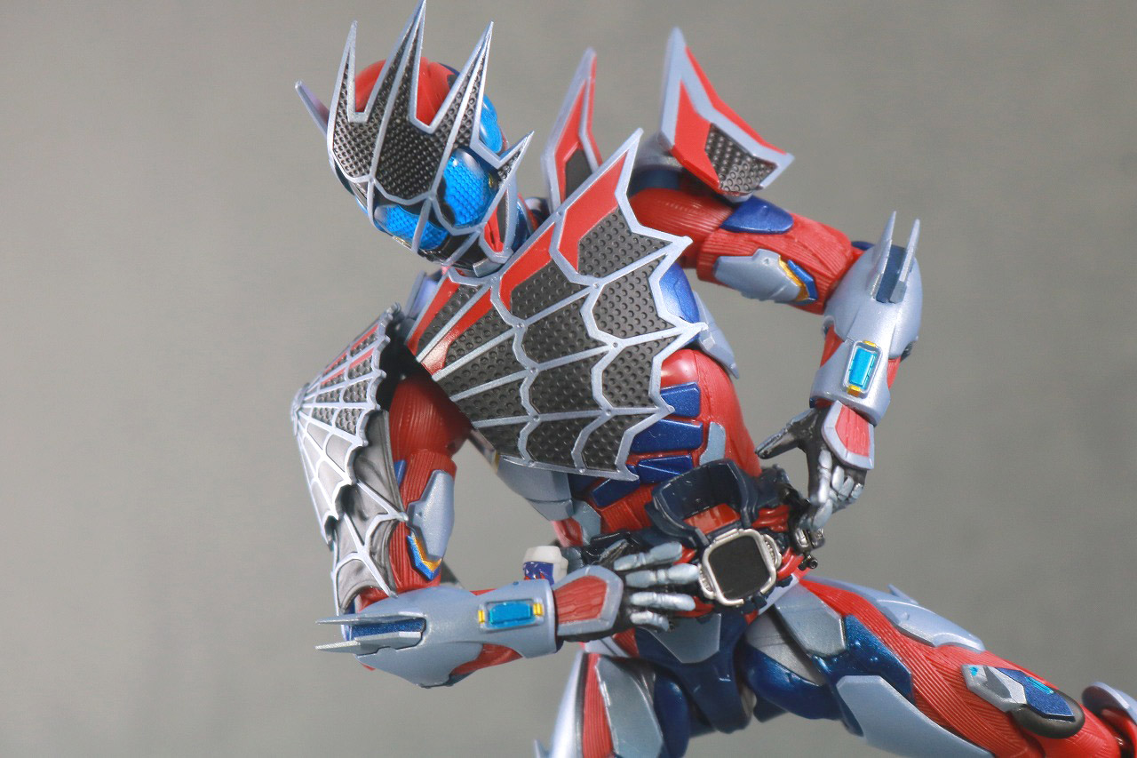 S.H.フィギュアーツ　仮面ライダーデモンズ　スパイダーゲノム　レビュー　アクション
