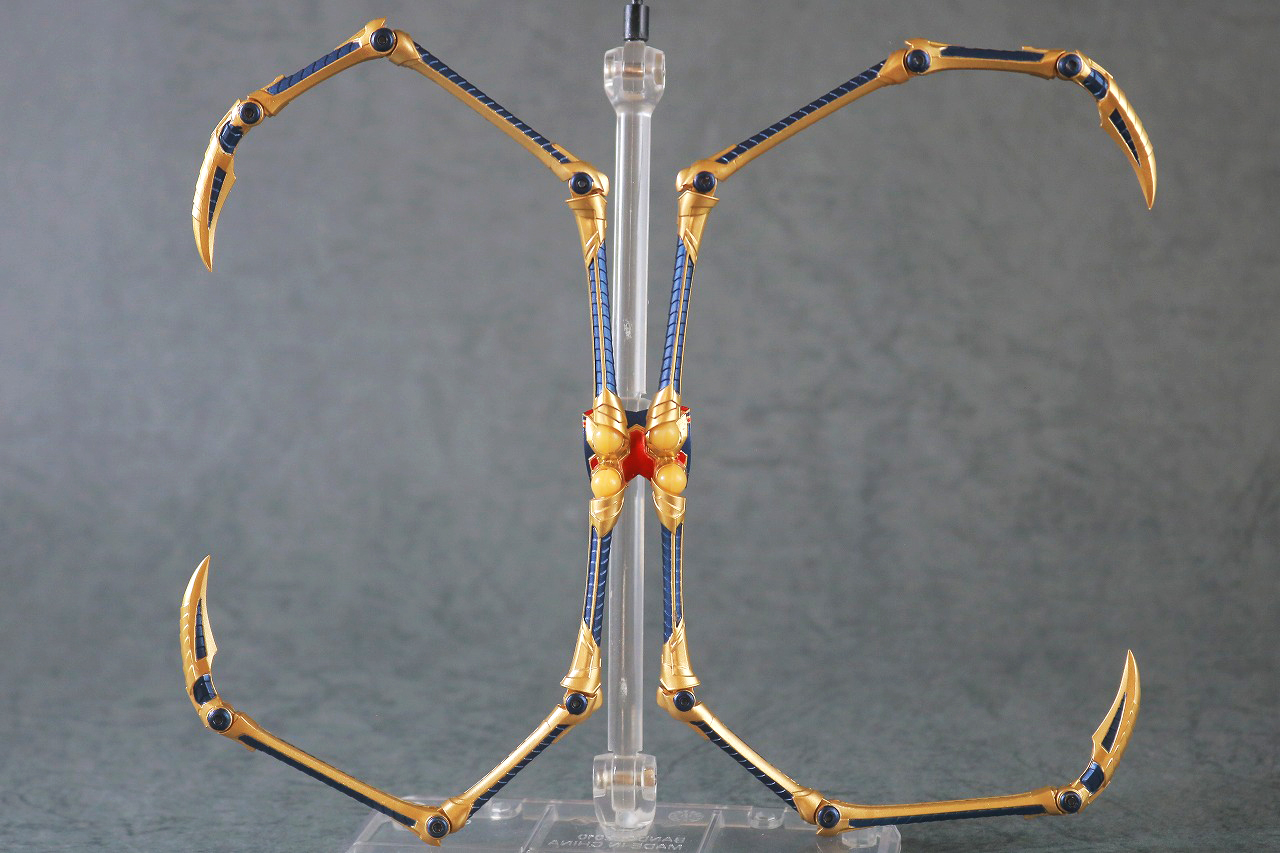 S.H.フィギュアーツ　アイアン・スパイダー（『スパイダーマン：ノー・ウェイ・ホーム』）　レビュー　付属品　ピンサー