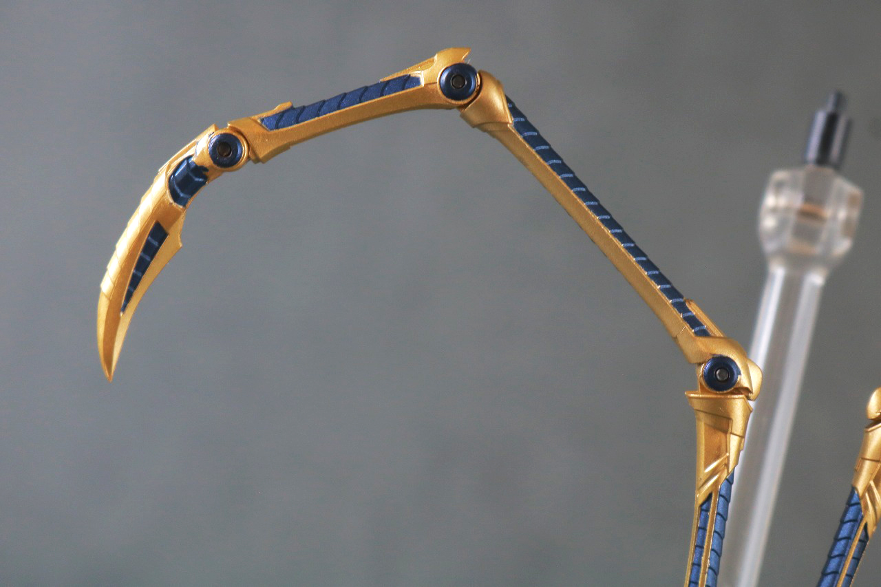 S.H.フィギュアーツ　アイアン・スパイダー（『スパイダーマン：ノー・ウェイ・ホーム』）　レビュー　付属品　ピンサー