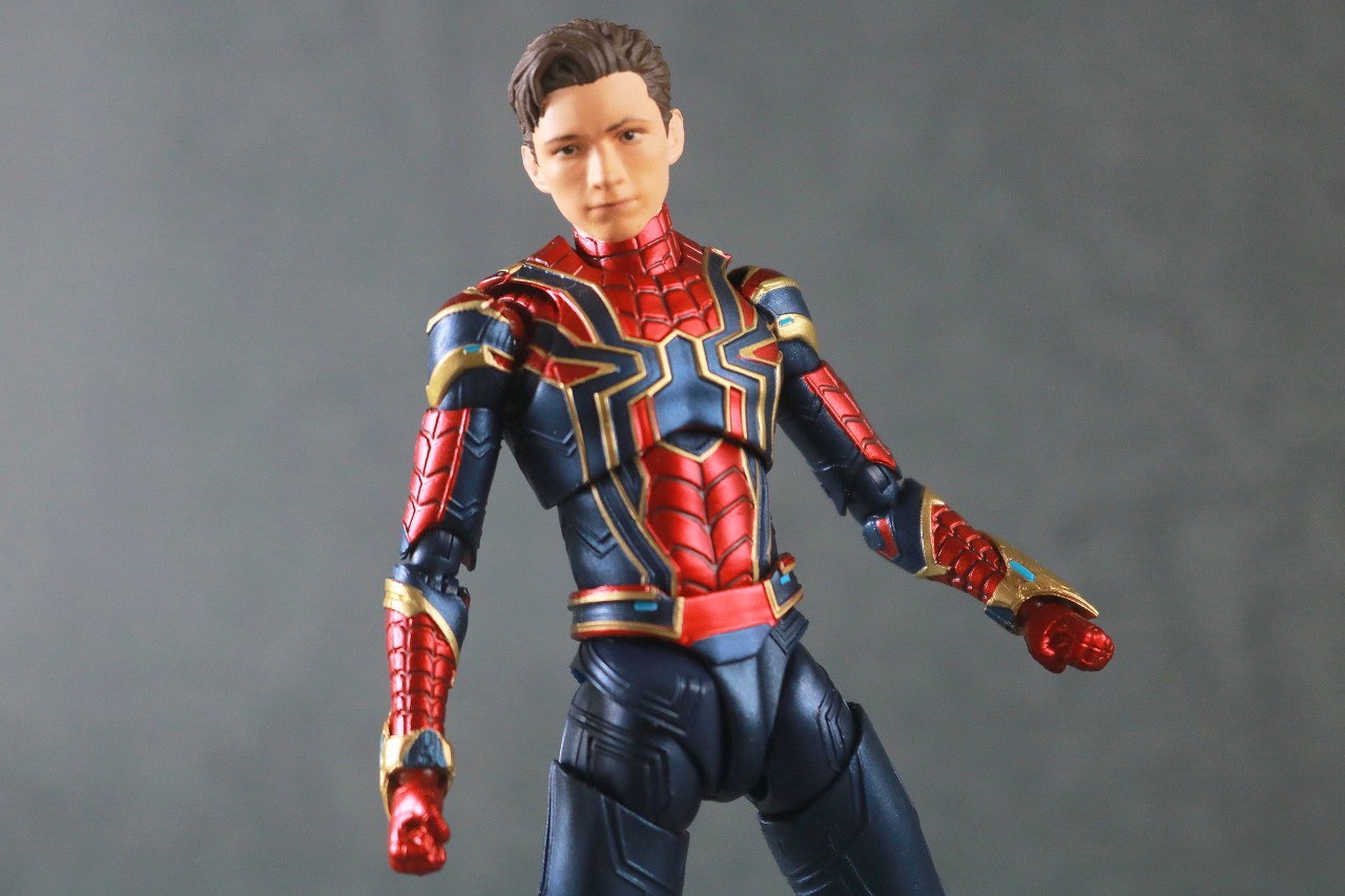 S.H.フィギュアーツ　アイアン・スパイダー（『スパイダーマン：ノー・ウェイ・ホーム』）　レビュー　アクション