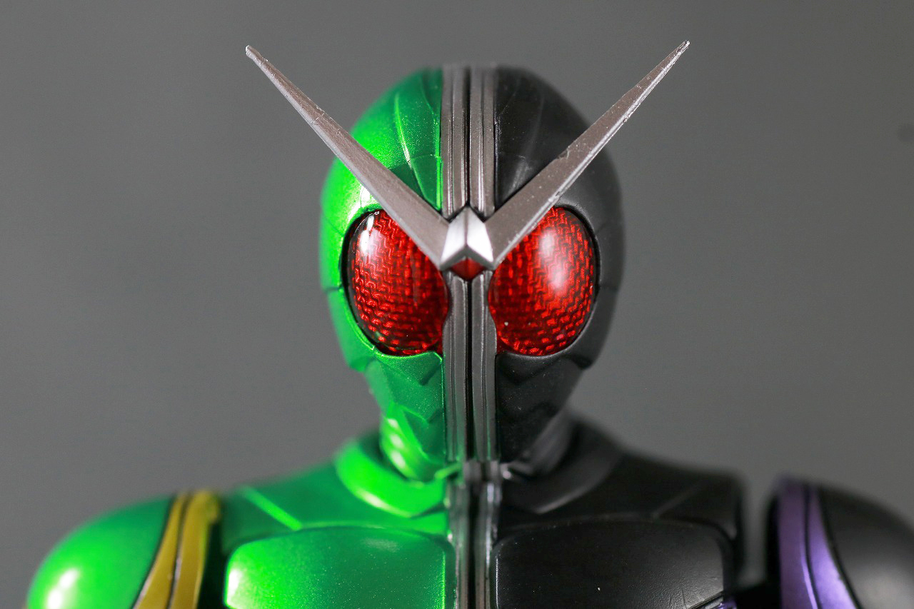 S.H.フィギュアーツ 仮面ライダーW サイクロンジョーカー 真骨彫製法 風都探偵アニメ化記念 レビュー 本体