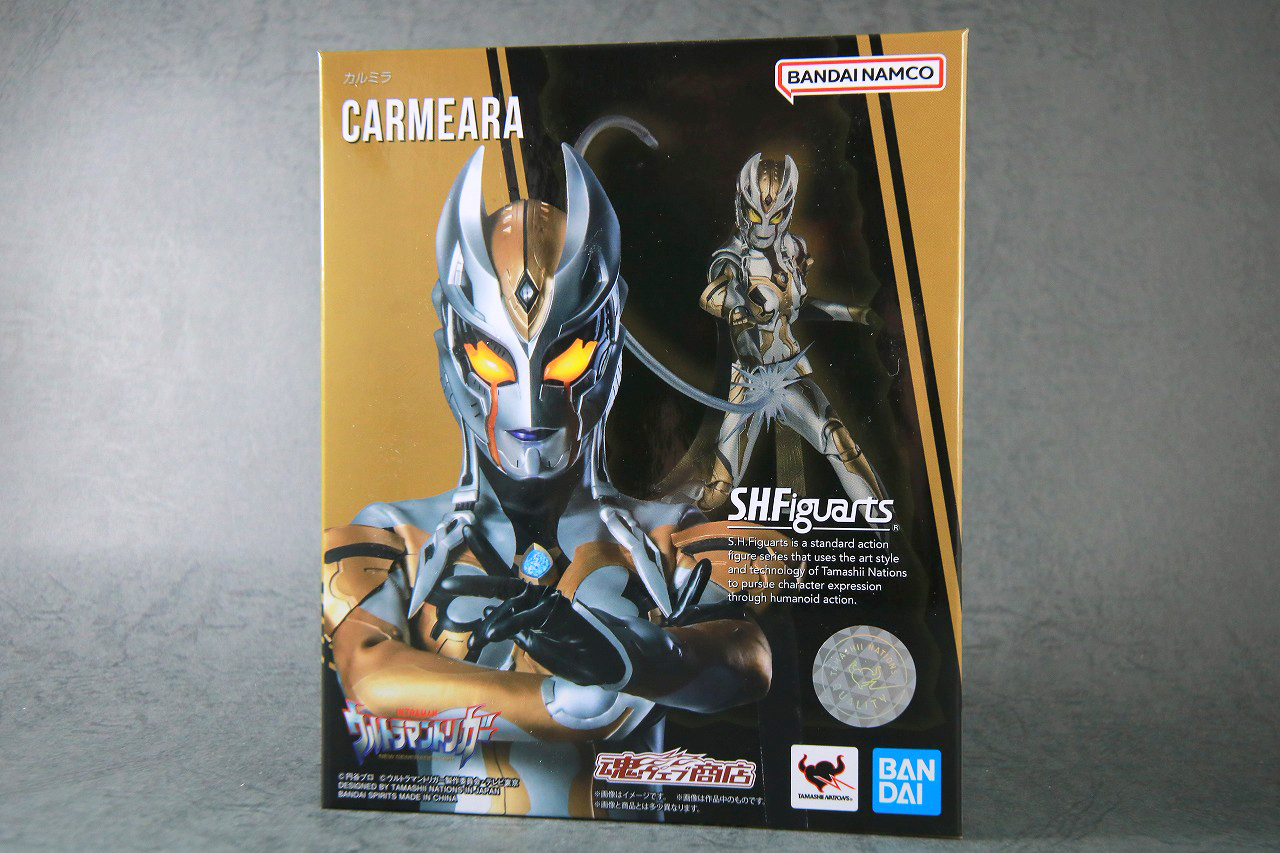 S.H.フィギュアーツ　カルミラ　レビュー　パッケージ
