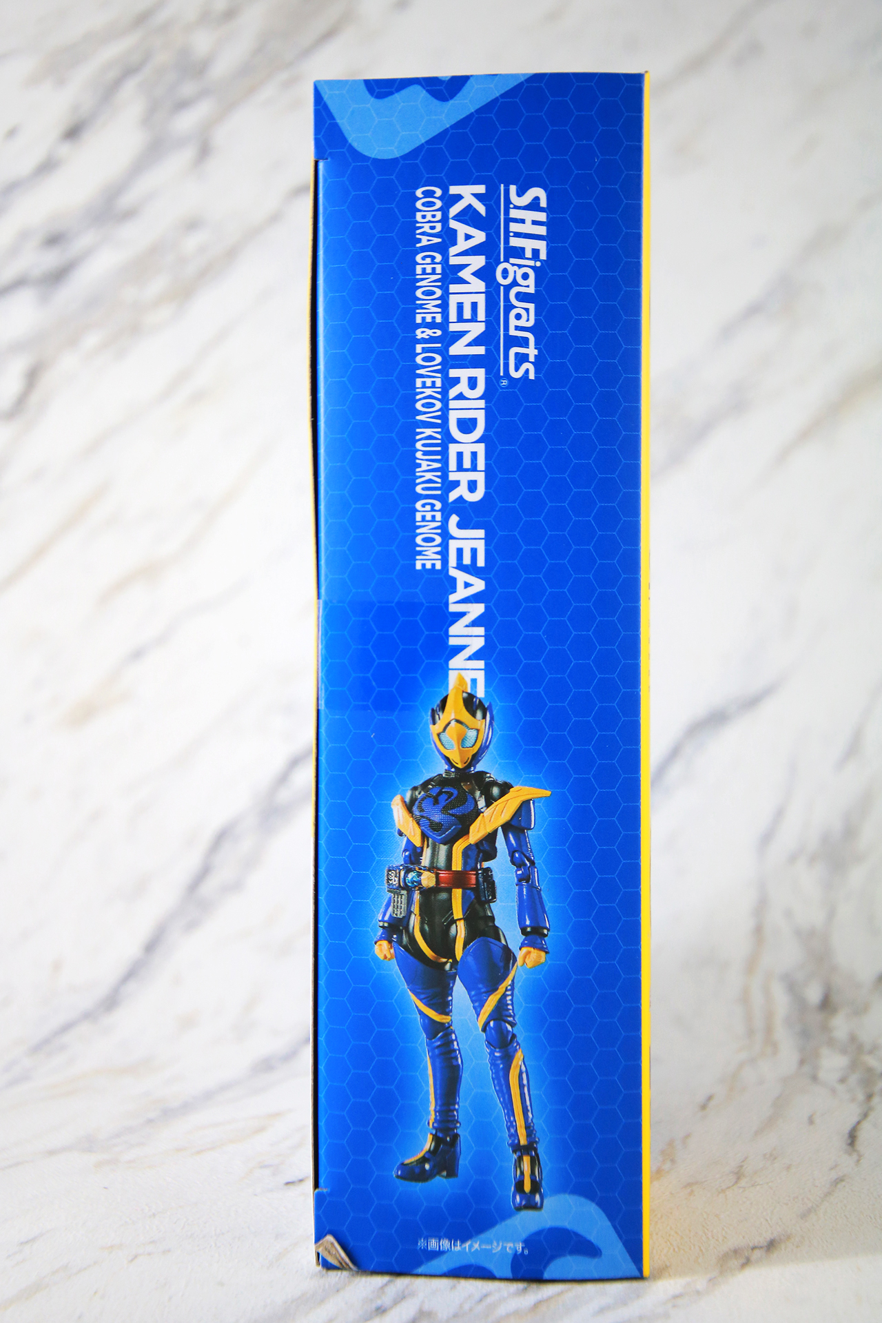 S.H.フィギュアーツ 仮面ライダージャンヌ コブラゲノム/ラブコフ クジャクゲノム レビュー パッケージ