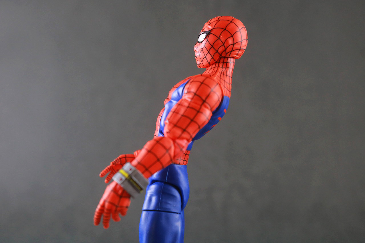 マーベルレジェンド　スパイダーマン（東映版）　レビュー　可動範囲