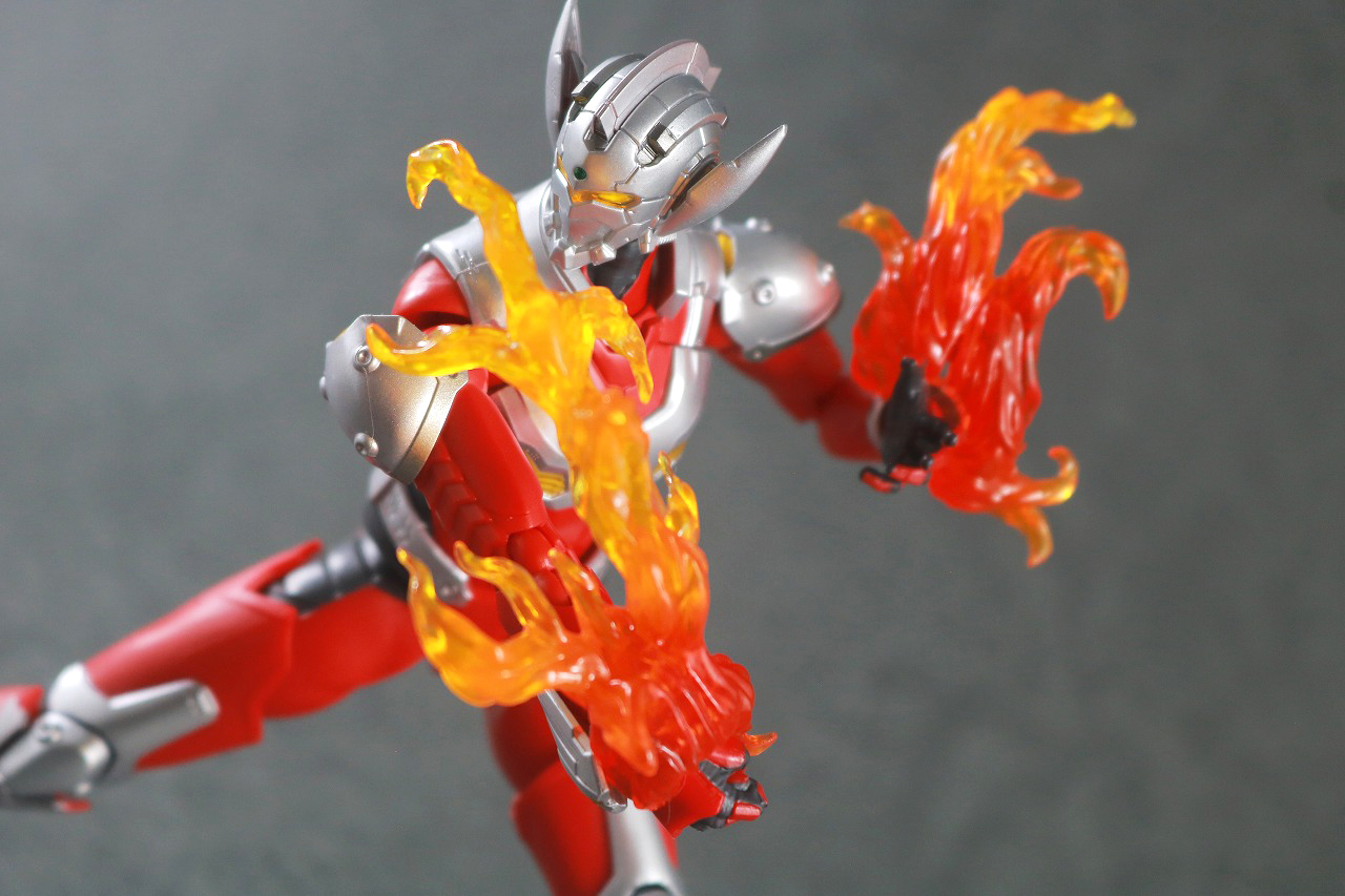 S.H.フィギュアーツ　ULTRAMAN SUIT TARO the Animation　レビュー　アクション