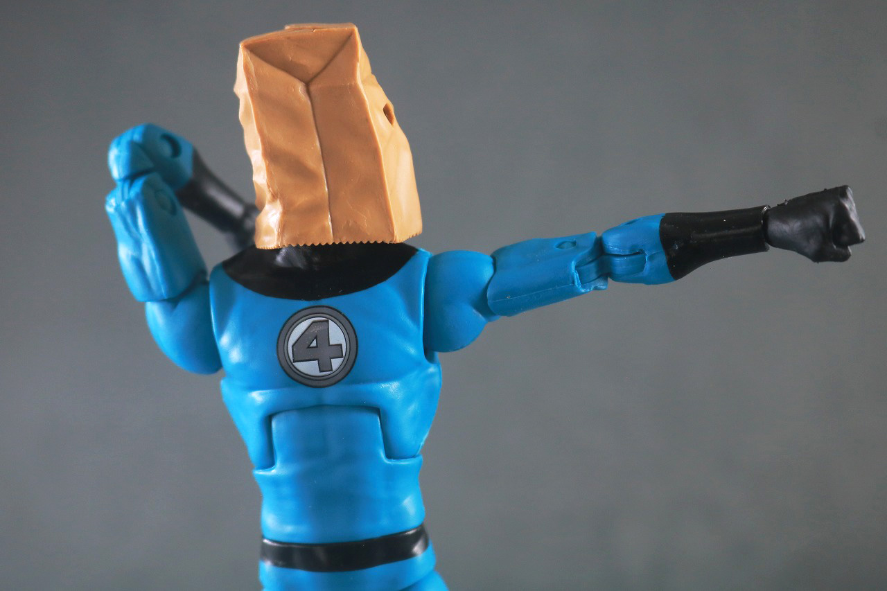 マーベルレジェンド　ボンバスティック・バッグマン　レビュー　可動範囲