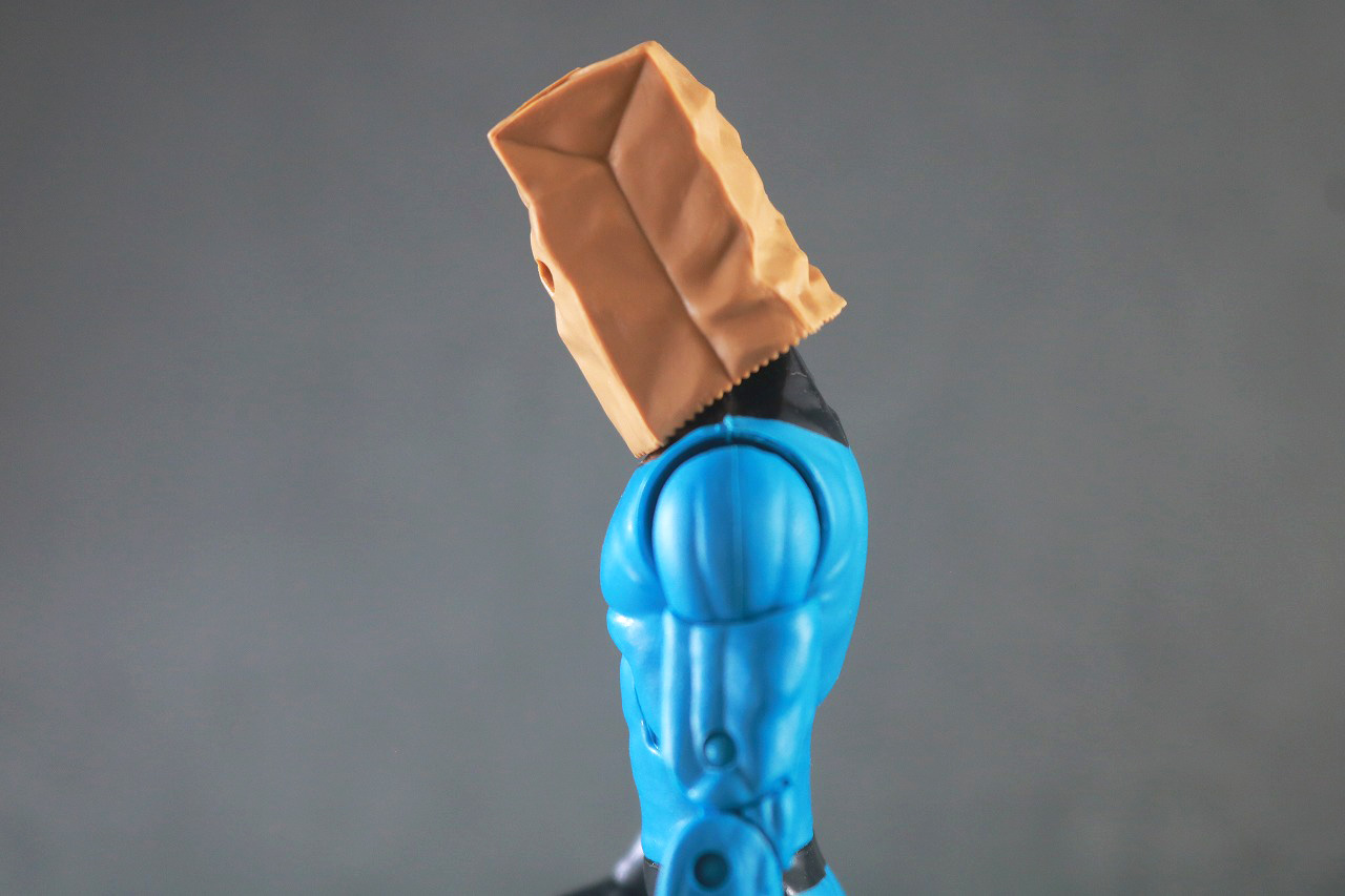 マーベルレジェンド　ボンバスティック・バッグマン　レビュー　可動範囲