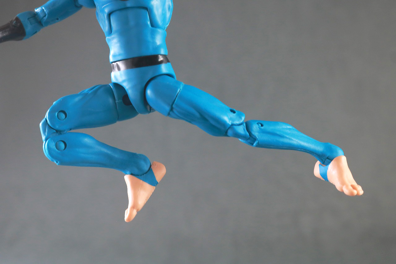 マーベルレジェンド　ボンバスティック・バッグマン　レビュー　可動範囲