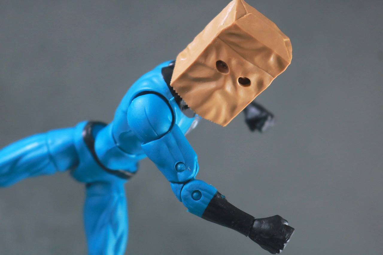 マーベルレジェンド　ボンバスティック・バッグマン　レビュー　アクション