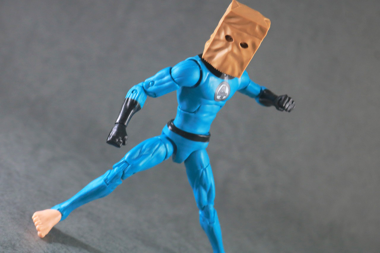 マーベルレジェンド　ボンバスティック・バッグマン　レビュー　アクション