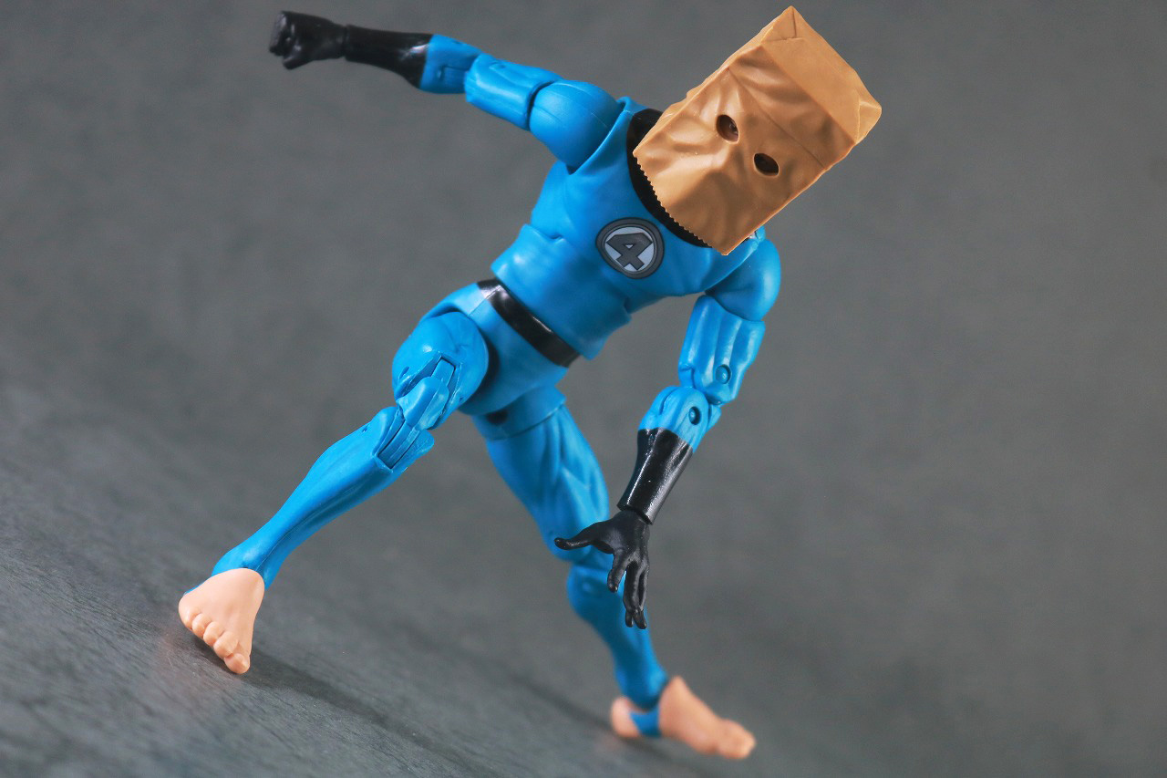 マーベルレジェンド　ボンバスティック・バッグマン　レビュー　アクション