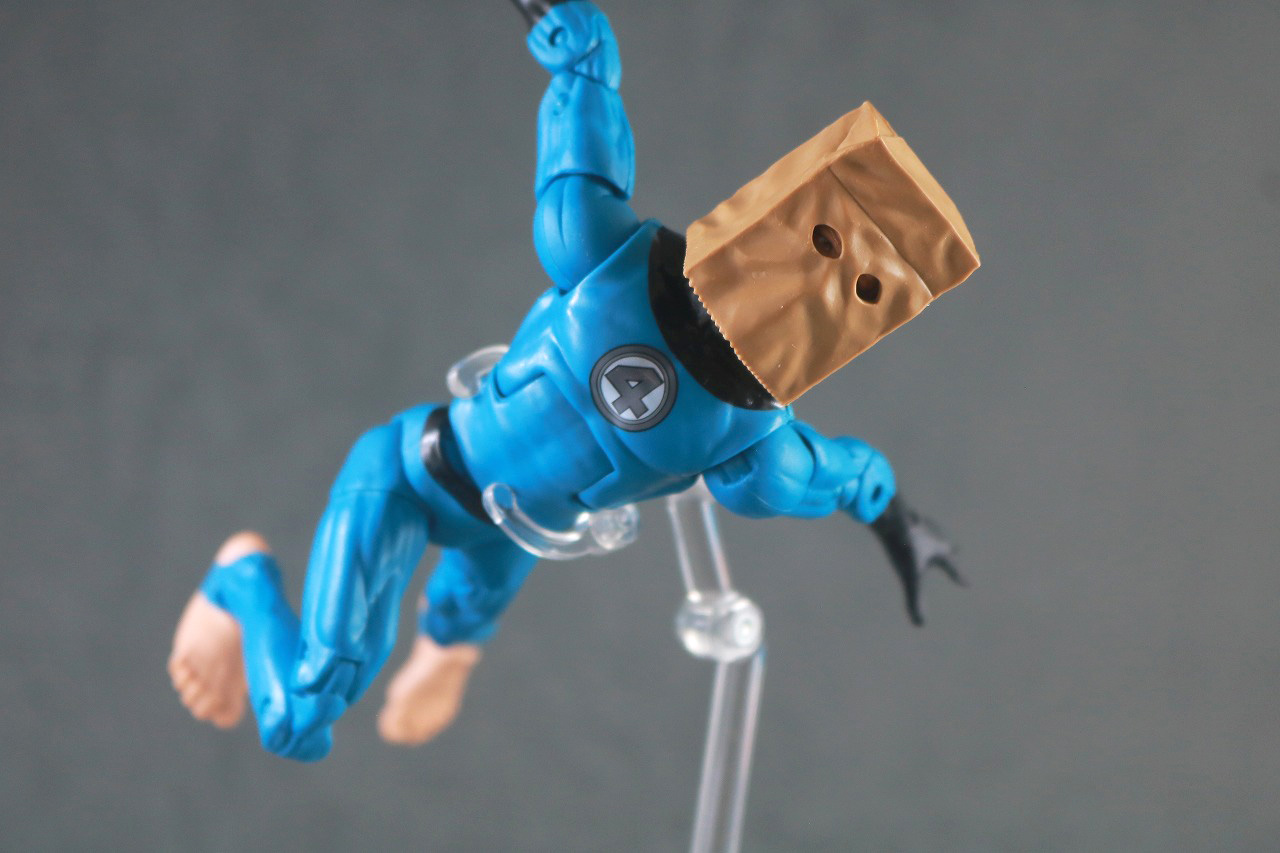 マーベルレジェンド　ボンバスティック・バッグマン　レビュー　アクション