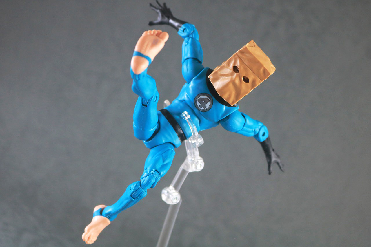 マーベルレジェンド　ボンバスティック・バッグマン　レビュー　アクション